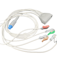 Philips Compatible 5 Leadwire ECG + SPO2 MX40 Grabber Cable