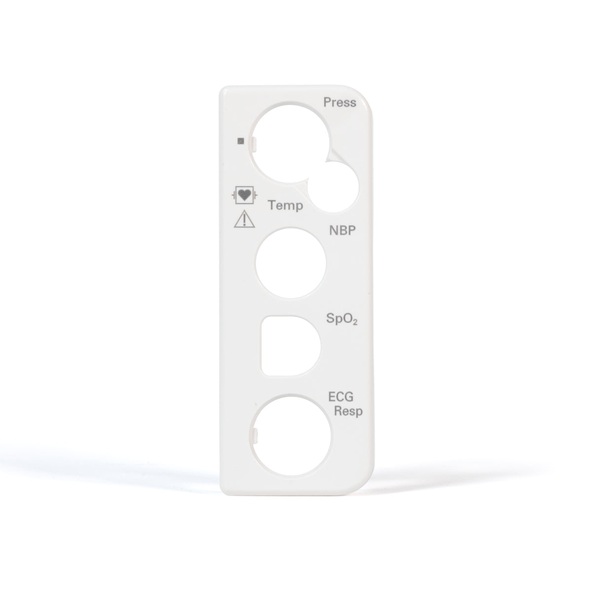 Philips M3001A | Front Bezel - SpO2 ECG NiBP IBP Temp - Text