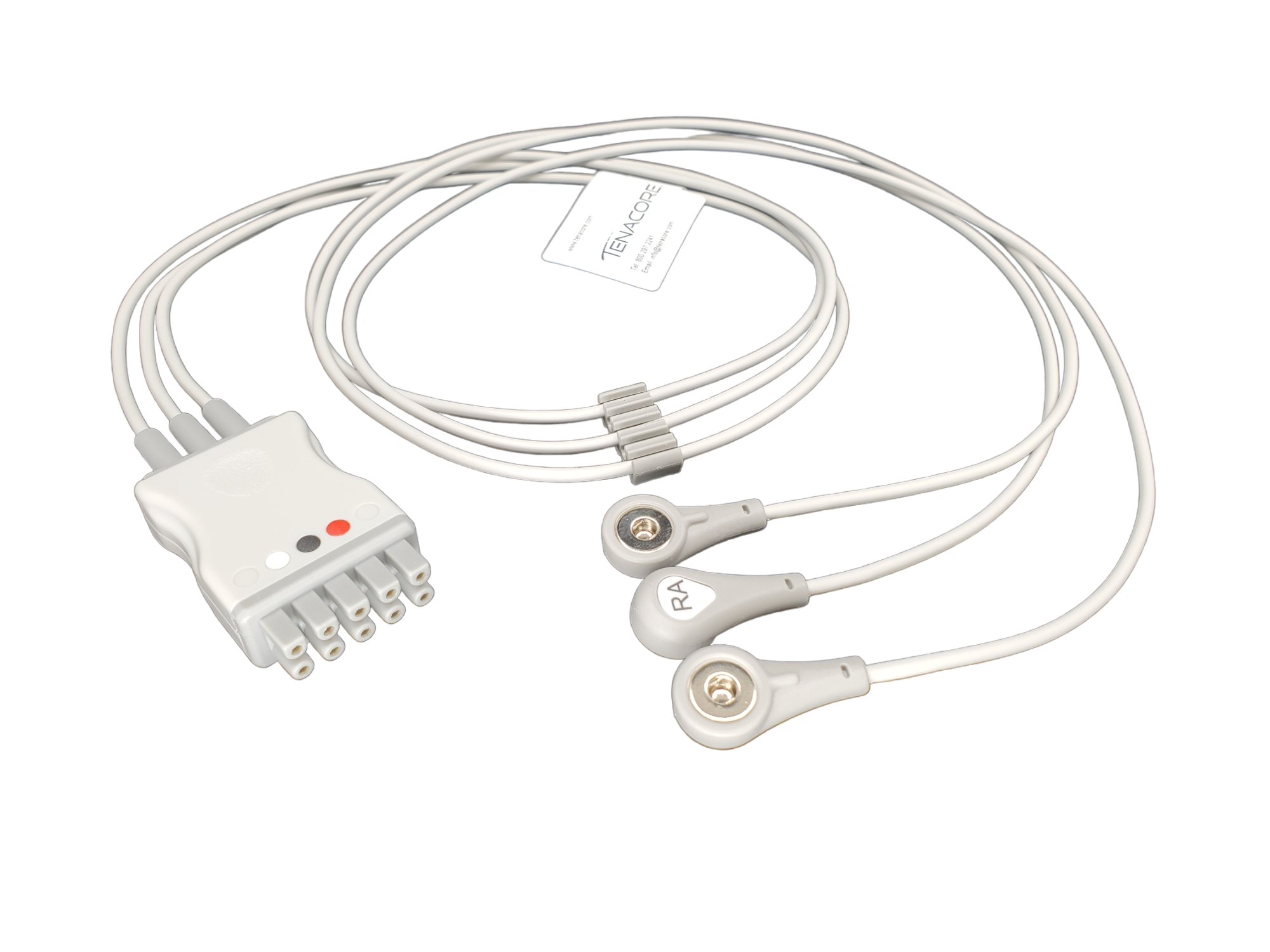 GE Marquette Compatible 3 Leadwire ECG Snap APEX PRO CH