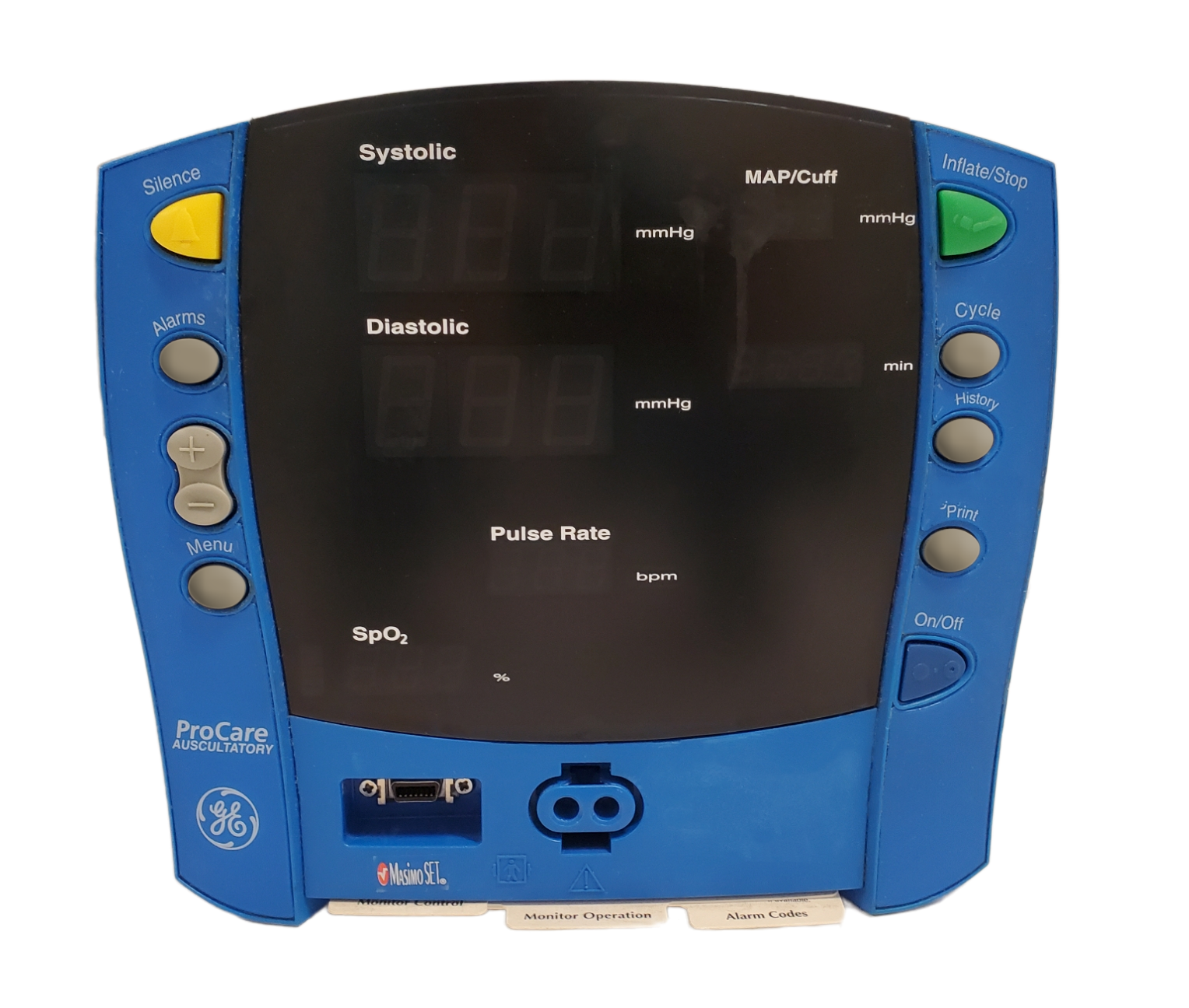 GE Dinamap Procare Vital Signs Monitor Ge dinamap procare vital signs monitor