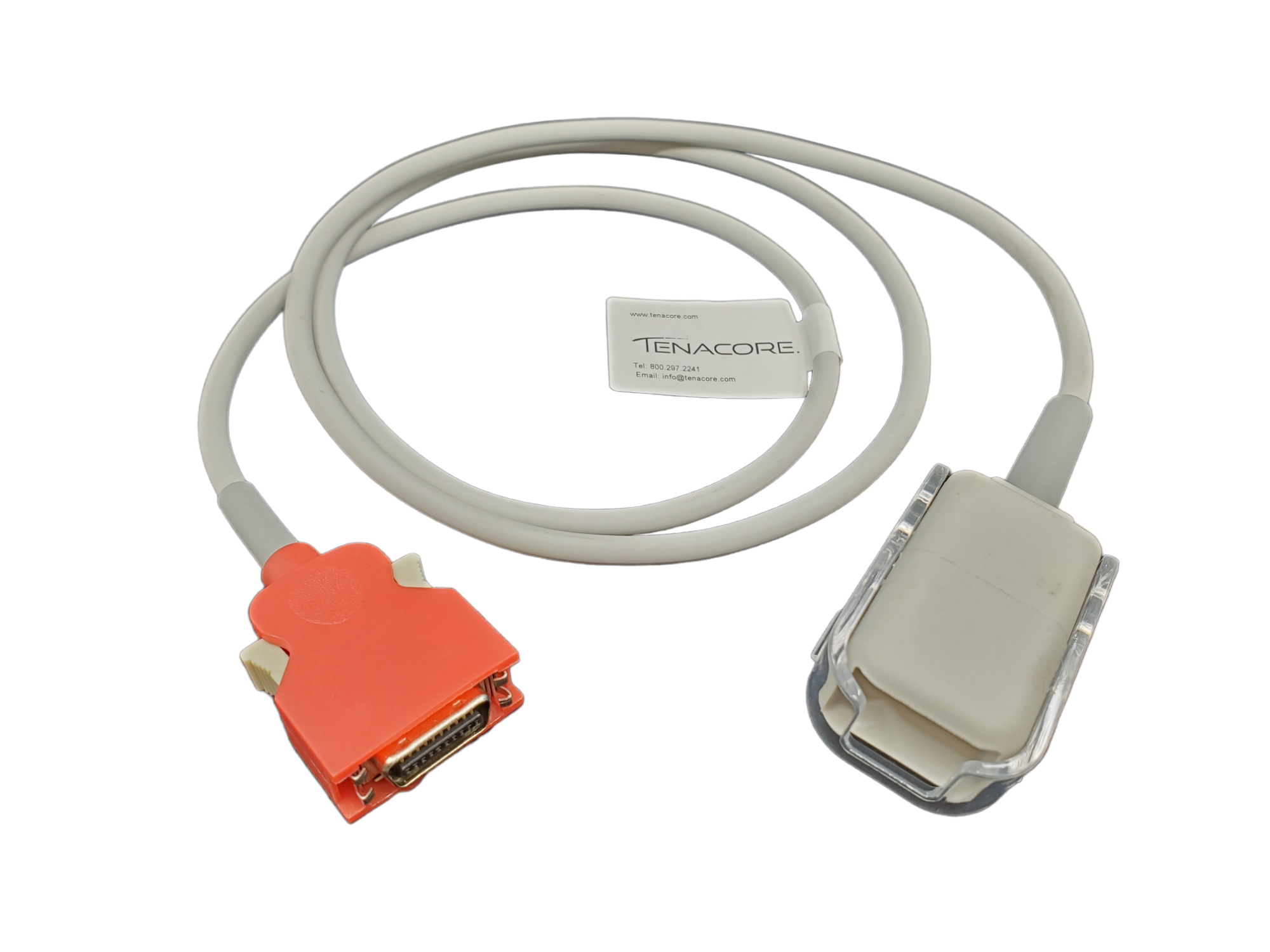 Masimo Compatible SpO2 Adaptor Cable Replacement: 1.2m, use with Masimo-LNCS sensor