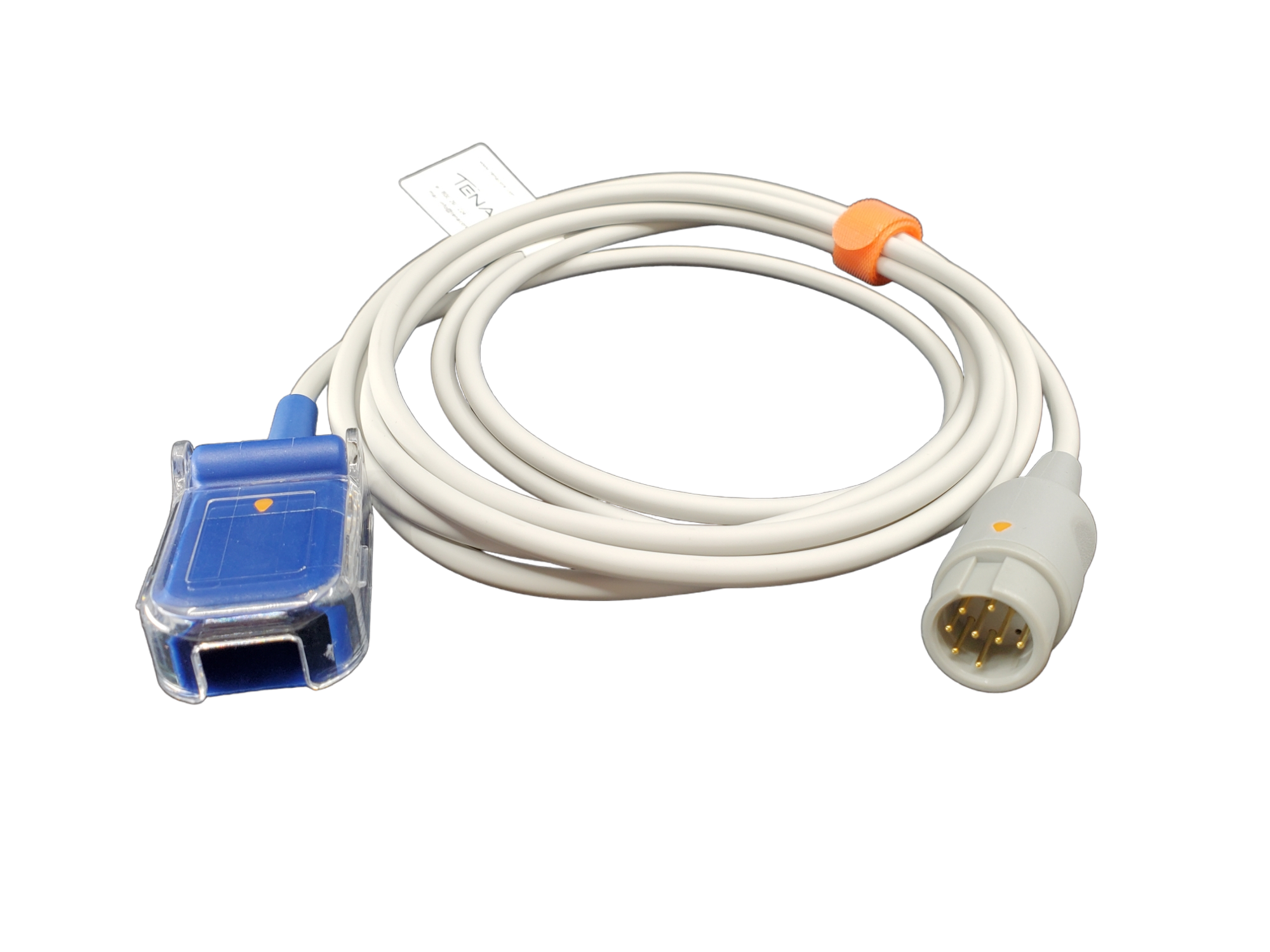 Mindray SpO2 Adaptor Cable Replacement: 3.0m, use with Nellcor-Oximax sensor
