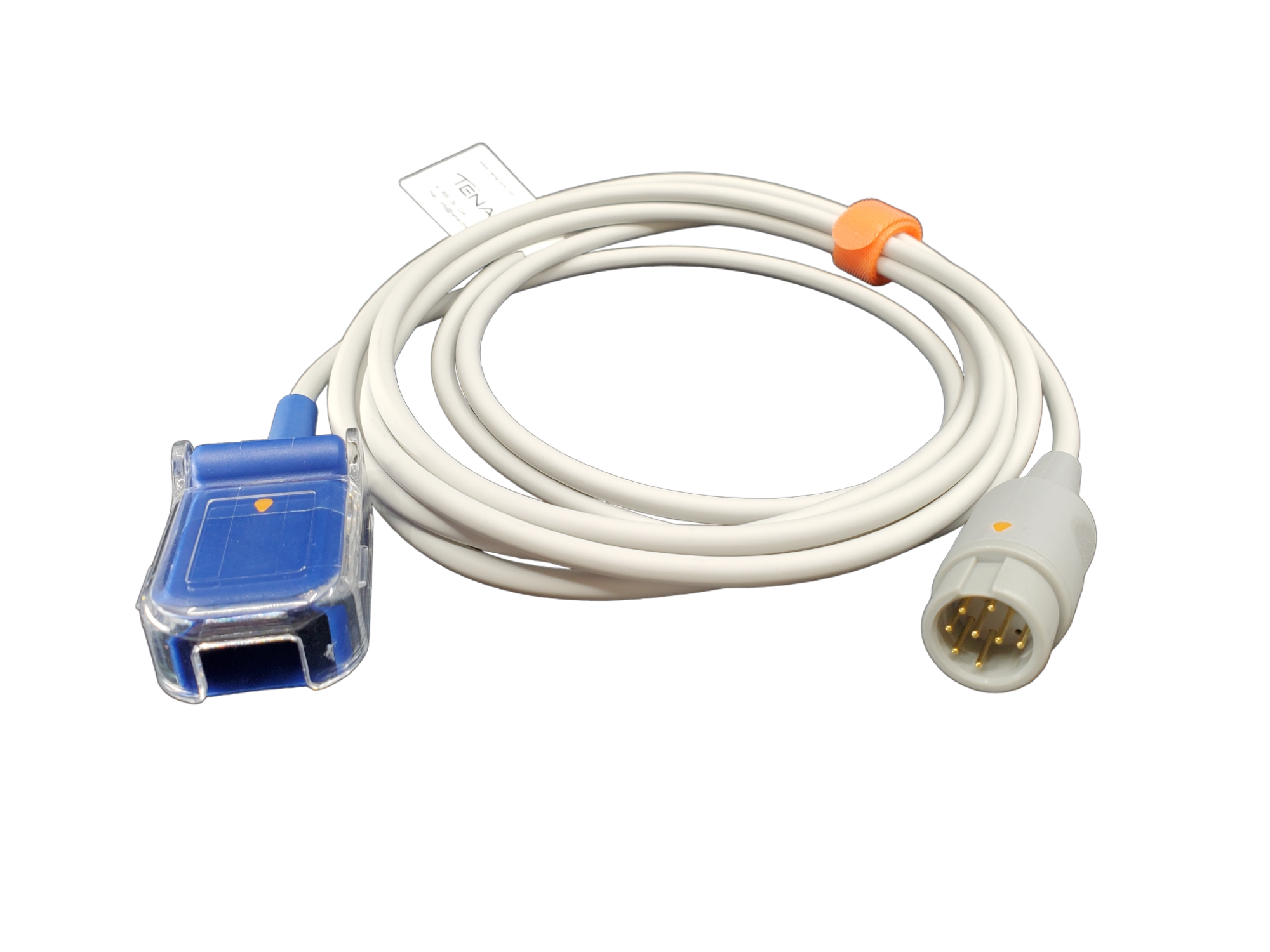 Mindray Oxismart 572A SpO2 Extension Adapter 10 ft Cable DB9 9 Pin Con