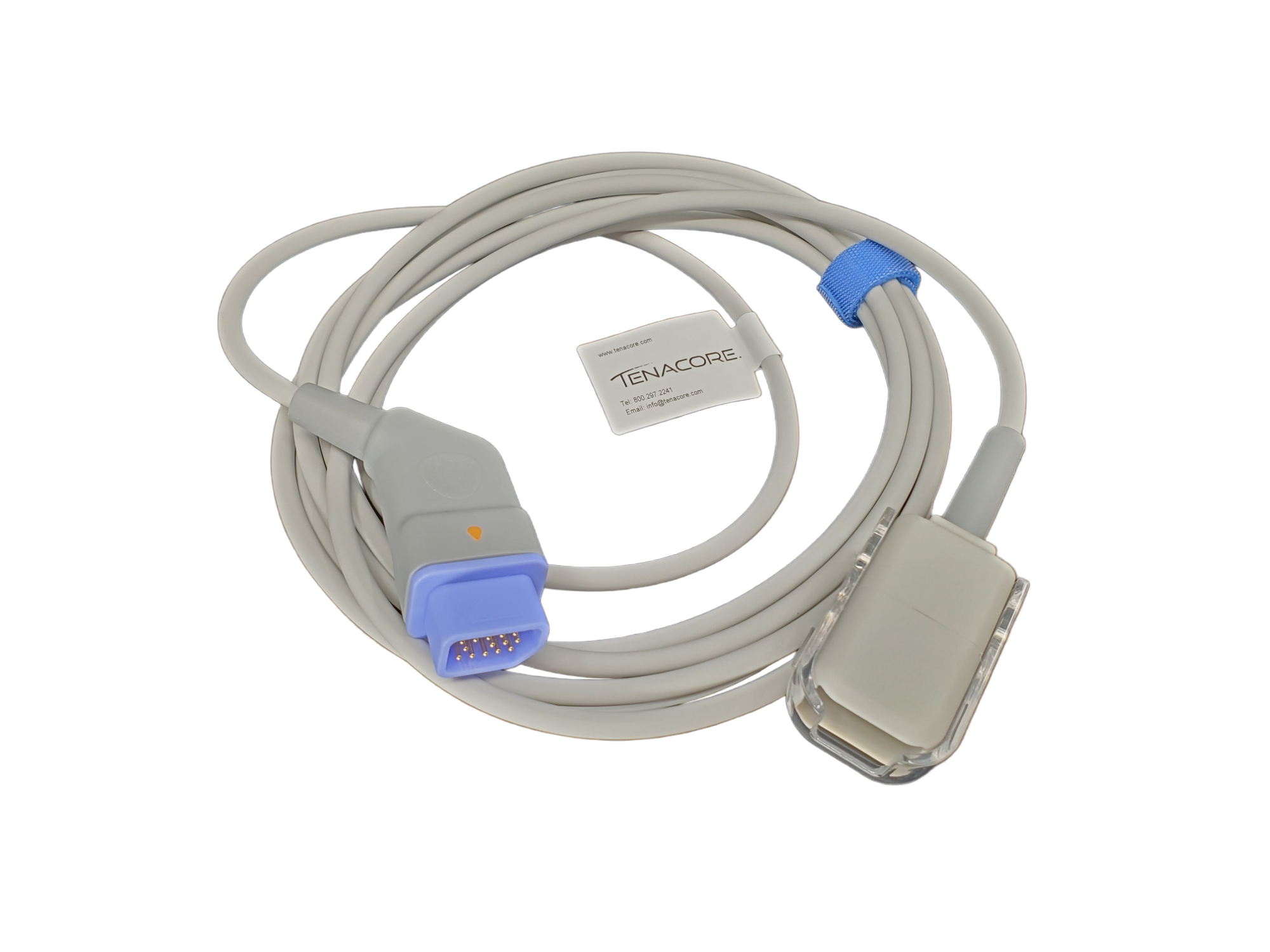 Nihon Kohden Masimo Compatible SpO2 Adaptor Cable Replacement: 3.0m, use with Masimo-LNCS sensor