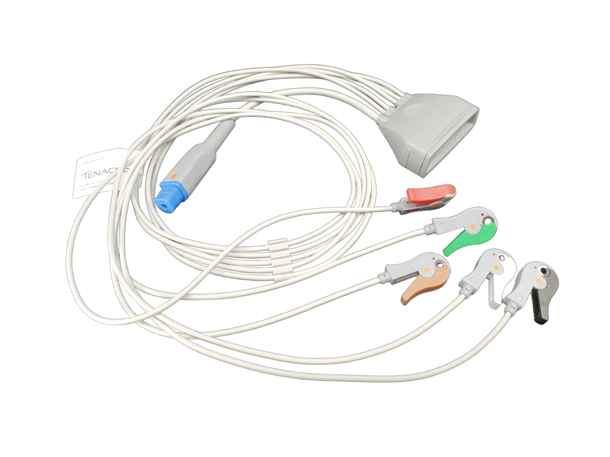 Philips Compatible 5 Leadwire ECG + SPO2 MX40 Grabber Cable (OEM: 9898