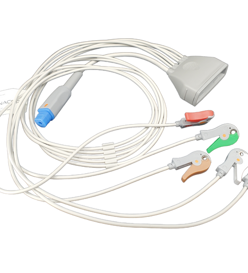 Philips Compatible 5 Leadwire ECG + SPO2 MX40 Grabber Cable