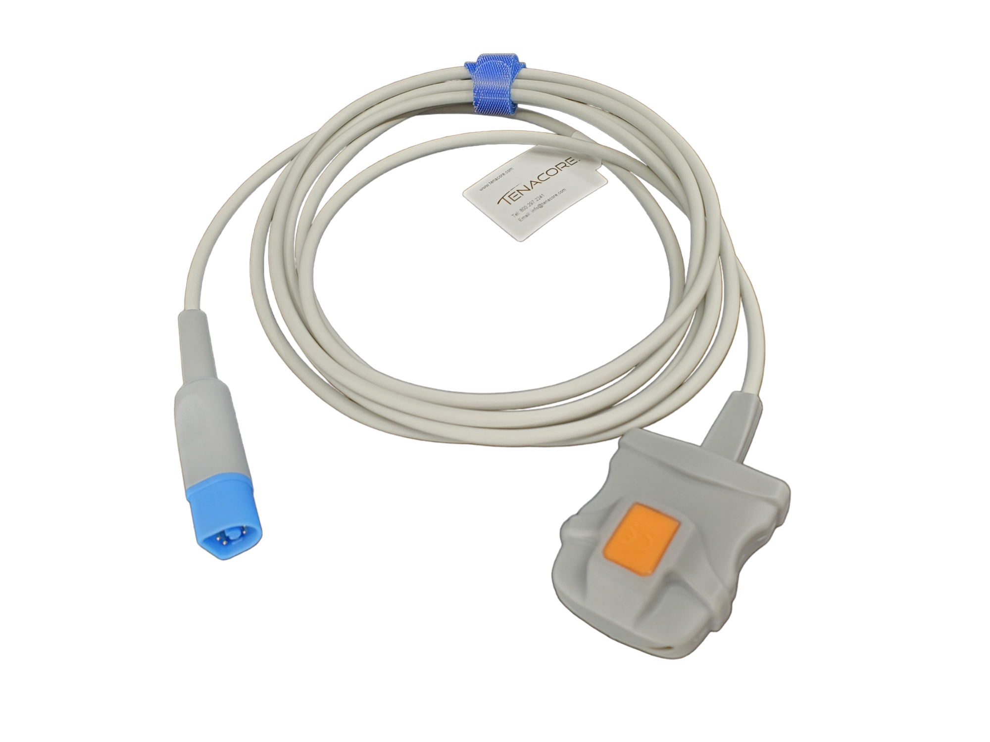 Philips FAST M1191AL Adult Soft Shell Finger SpO2 Sensor D Connect 8 P